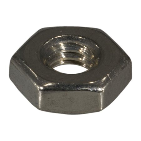 MIDWEST FASTENER Hex Nut, #8-32, 18-8 Stainless Steel, Not Graded, 30 PK 61236